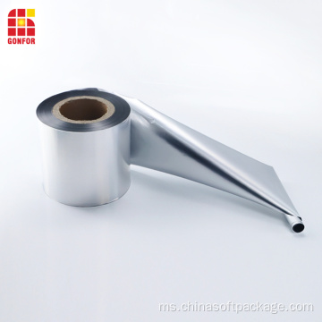 Laminating aluminium foil roll films